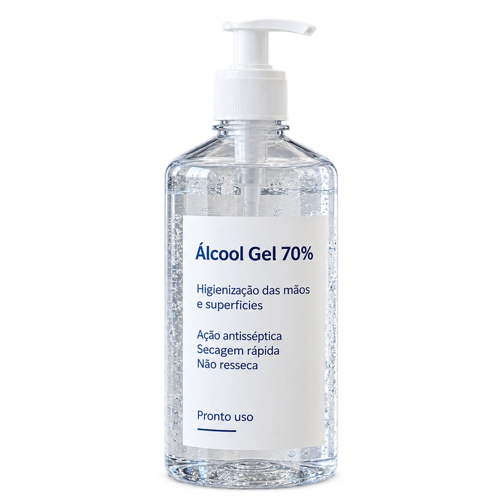 Reflexo Álcool Gel 70% — apresentação do produto