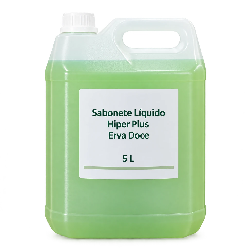 Sabonete Líquido Hiper Plus Erva Doce 5L — apresentação do produto